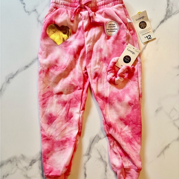 Pink Tie-Dye Hoodie and Joggers Set - Picture 3 of 5